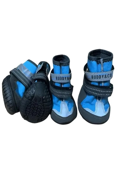 Buddy Co Superstone Kauçuk Dış Taban Köpek Ayakkabısı Mavi  No 3 5,5 Cm ürün görseli 1