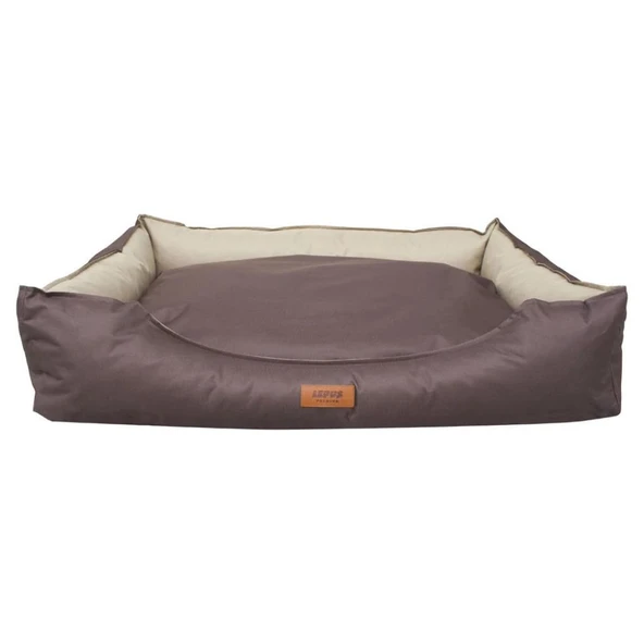 Lepus Aria Premium Yatak Kahverengi Large 60x75x24 Cm ürün görseli 1
