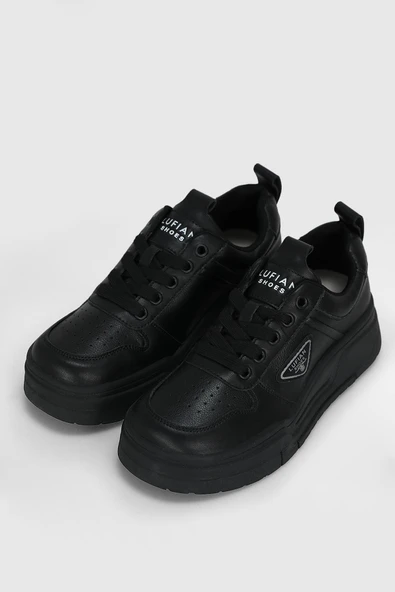 Lufian Jennifer Siyah Sneaker - Resim 5