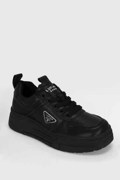Lufian Jennifer Siyah Sneaker - Resim 4