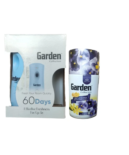 Garden Oda Kokusu Otomatik Makine Air Freshener +Oda Sprey Menekşe Tropik Çiçek Bahar Esintisi 260ml ürün görseli 1