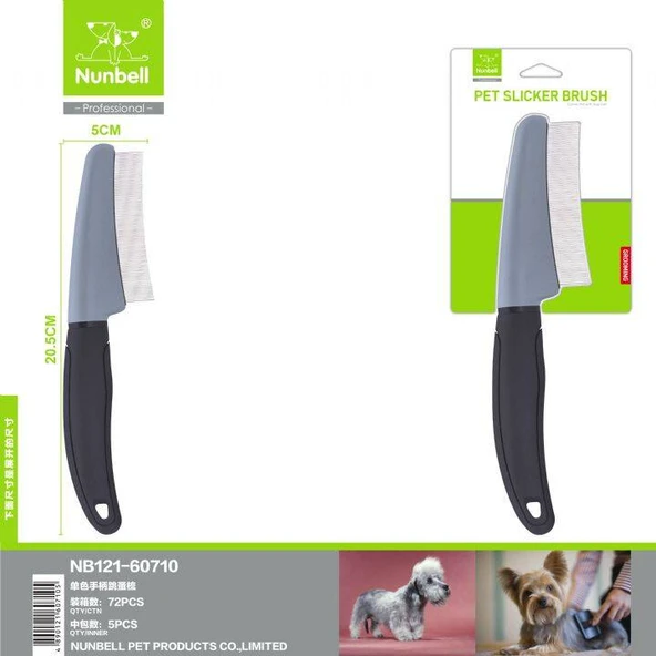 Nunbell İnce Telli Tarak Medium ürün görseli 1