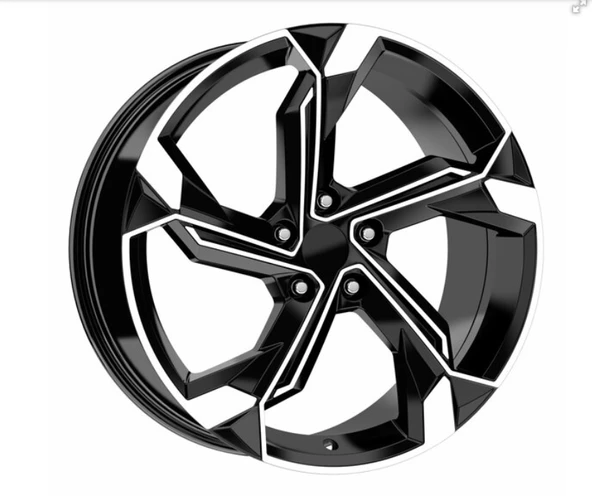 5*112*18*8.0 ET35 CH66.45 DY1708 BLACK DİAMOND ürün görseli 1