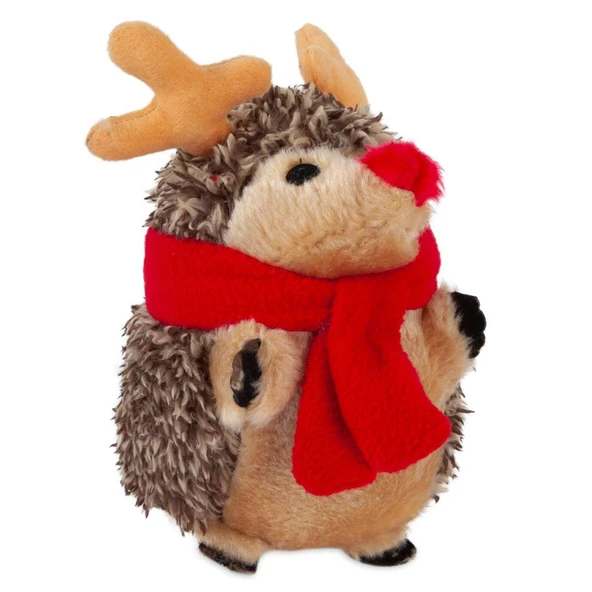 Zoobilee Heggies Ren Geyiği Kirpi Peluş Köpek Oyuncağı Sesli 18X12X12 Cm ürün görseli 1