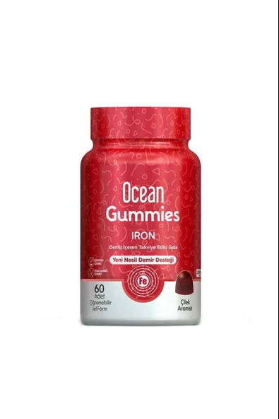 Ocean Gummies Iron 60 Jel Form ürün görseli 1
