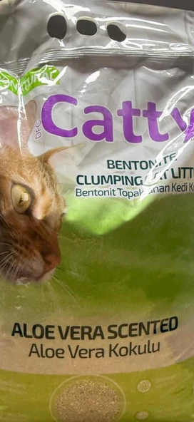 Catty Aloe Vera Kedi Kumu 5 Lt ürün görseli 1