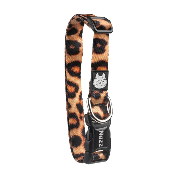 Nazz Köpek Boyun Tasması Leopar Small 1,5X34 Cm ürün görseli 1
