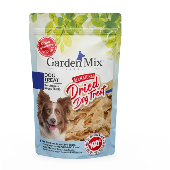 GardenMix Kurutulmuş Dana İşkembe 100 Gr ürün görseli 1