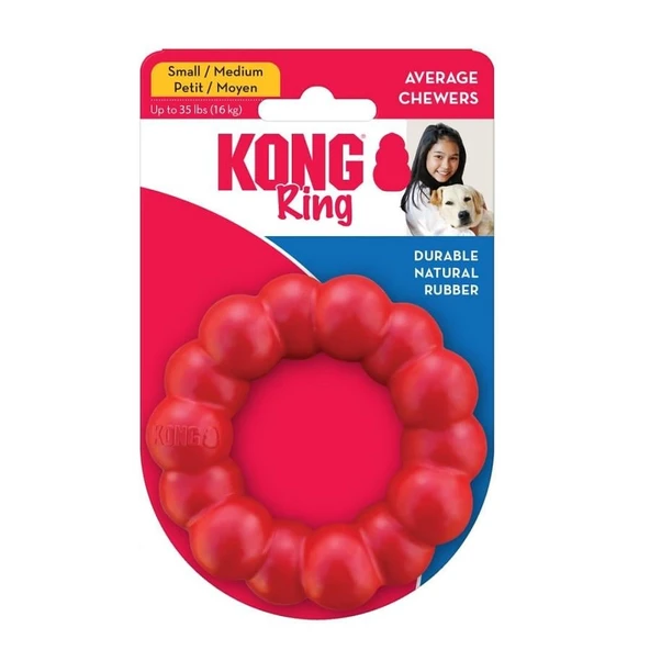 KONG Ring Yüzük Şeklinde Isırma Oyuncağı L/G ürün görseli 1