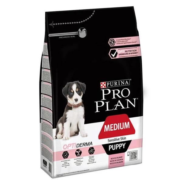 Pro Plan Medium Puppy Somonlu Yavru Köpek Maması 3 Kg ürün görseli 1