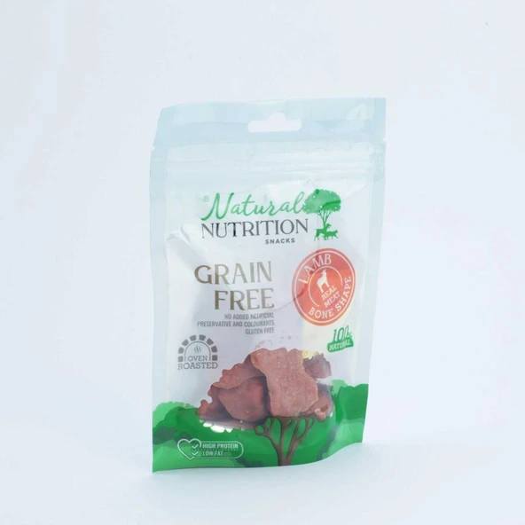 Natural Nutrition Snacks Kuzu Eti Kemik Şekilli Köpek Ödülü 75 Gr ürün görseli 1