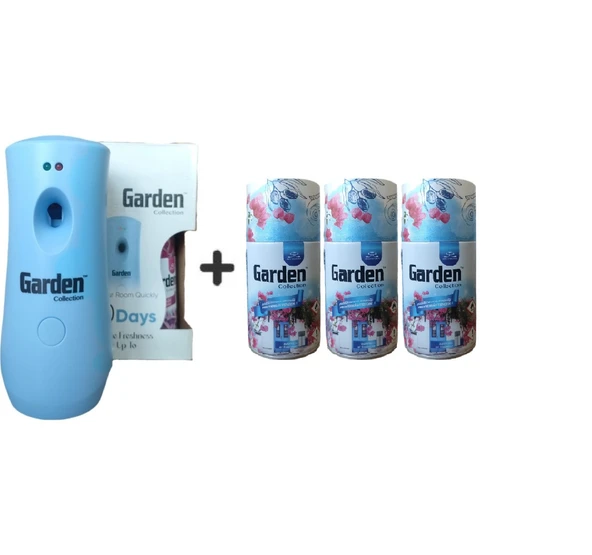 Garden Oda Kokusu Otomatik Makine + Oda Sprey Akdeniz Esintisi Bahar Çiçekleri 260 ml x 3 Adet ürün görseli 1