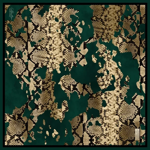 Güz Yaz Serinliği Eşarp - 90 x 90 -1360 ürün görseli 1