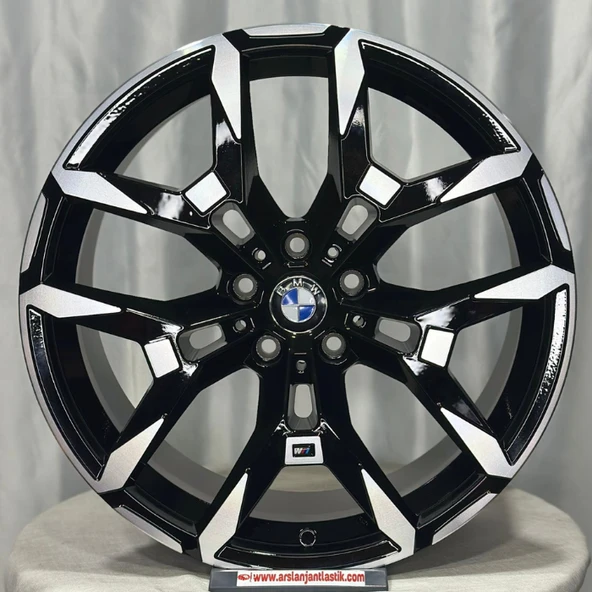 5*112*19*8.0-9.0 ET27-40 ÖN ARKA CH66.6 DY1759 BLACK DİAMOND ürün görseli 1
