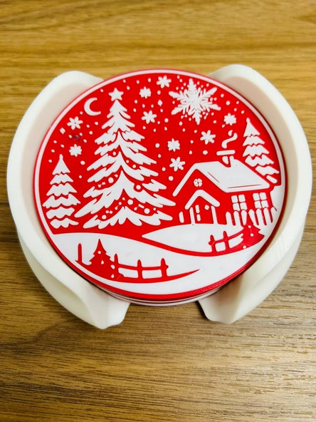 Bardak Altlığı Set 6 Adet ürün görseli 1