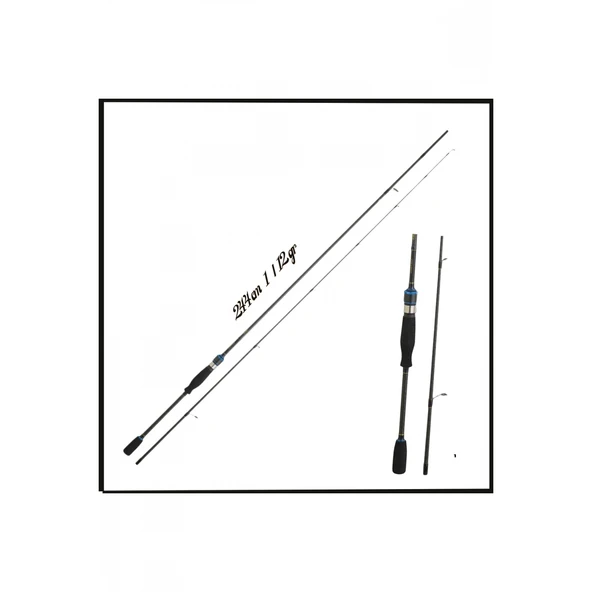 Uyguna-Yakala 244cm 1/12 gr İki Parça Spin Olta Kamışı - MS.088 ürün görseli 1