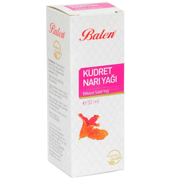 Balen Kudret Narı Yağı Doğal Maserasyon 50ML Bitkisel Sabit Yağ ürün görseli 1