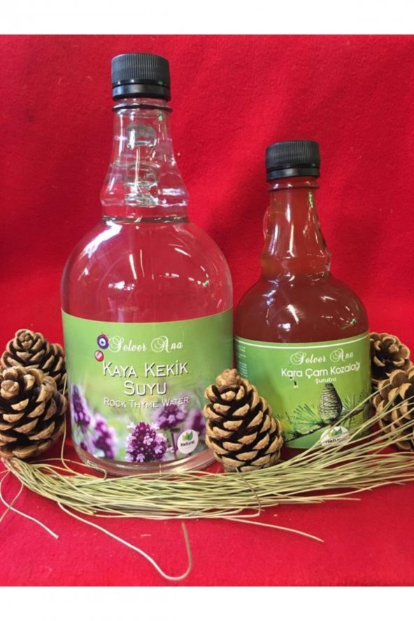 Kozalak Şurubu 500 ml Ve Kekik Suyu 1 litre ürün görseli 1
