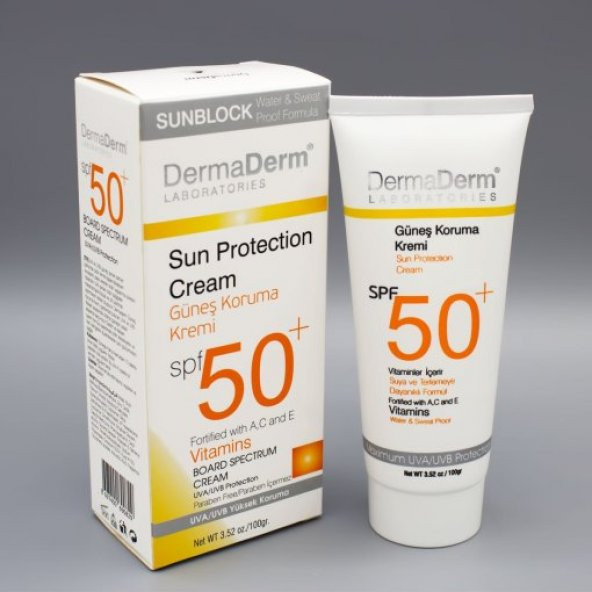 DermaDerm spf 50+ Güneş Koruma Kremi 100 ml ürün görseli 1