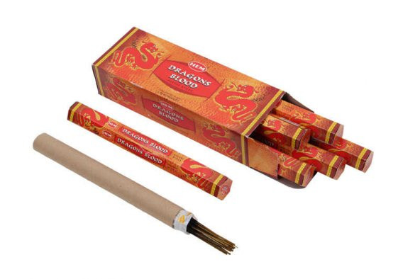 Tütsü Dragons Blood Hexa 120 Çubuk Tütsü ürün görseli 1