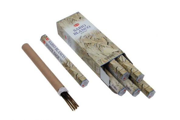 Tütsü White Sage Hexa 120 Çubuk Ücretsiz Kargo ürün görseli 1