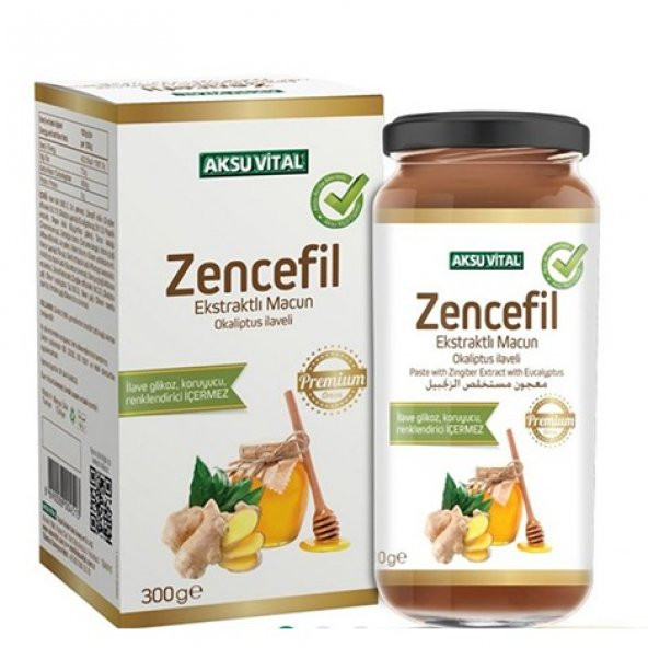 Zencefil Ekstraktlı Macun Okaliptuslu 300gr ürün görseli 1