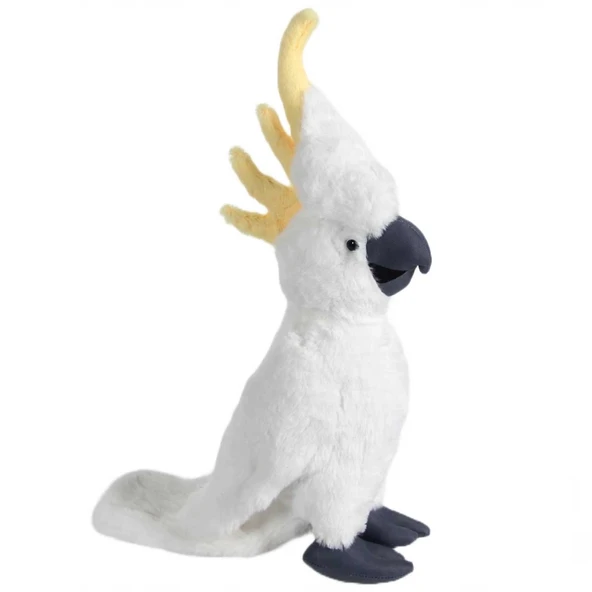 Peluş Kakadu Papağan 35 cm ürün görseli 1