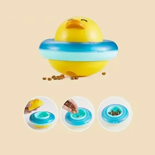 UFO Şekilli Ördek Kedi Oyuncağı - Resim 8