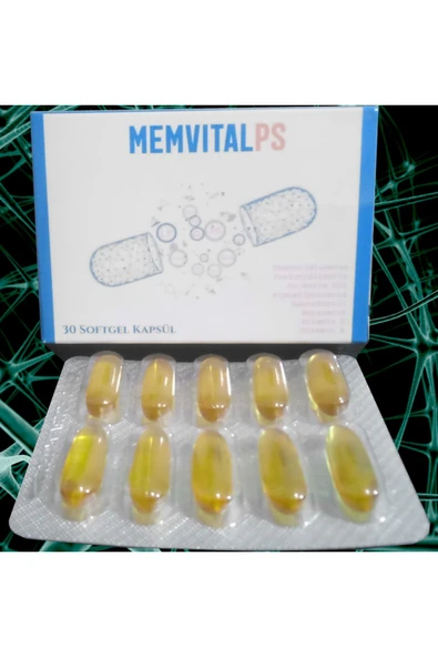 Memvıtalps Balık Yağı Omega 3_ 30 Softgel Kapsül ürün görseli 1