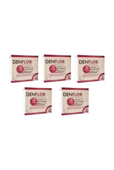Denflor Probiyotik 10 Saşe - 5'li Paket - Resim 2