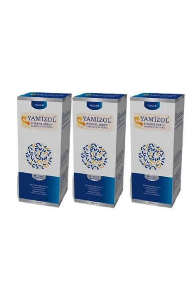 Yamizol Bitkisel Şurup 100 ml 3 Kutu ürün görseli 1