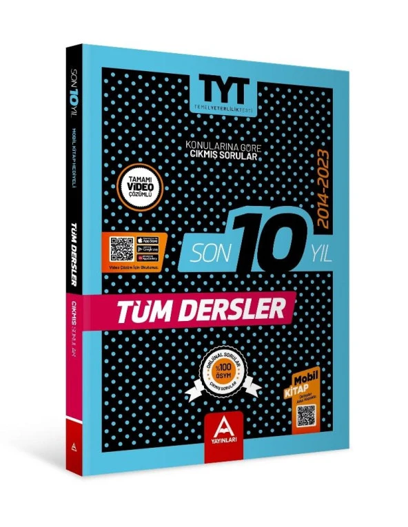 Son 10 Yıl Tüm Dersler Çıkmış Sorular ürün görseli 1