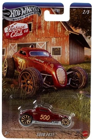 Hot Wheels Silver Series 1968 Vintage Club Sooo Fast JKY32 ürün görseli 1