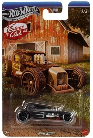 Hot Wheels Silver Series 1968 Vintage Club Mod Rod JKY33 ürün görseli 1