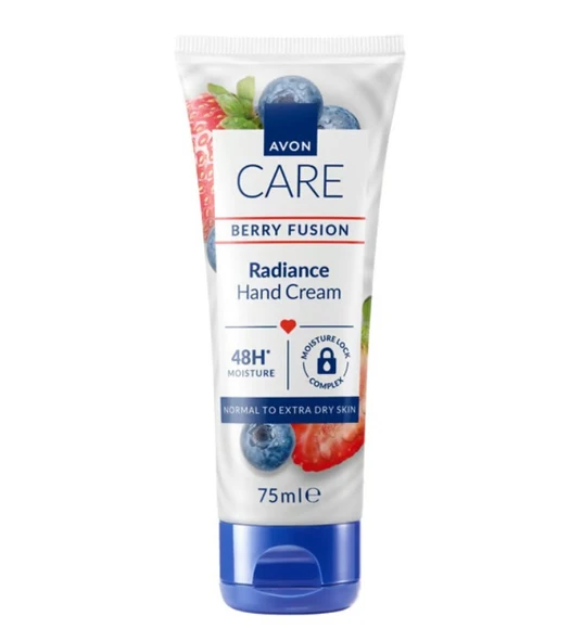 Avon Care Berry Fusıon Yaban Mersini Özlü Parlak Görünüm Veren El Kremi 75ml ürün görseli 1