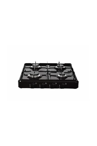Optimum Xx-133 4 Gözlü Set Üstü Dörtlü Ocak Doğalgaz Uyumlu Siyah ürün görseli 1