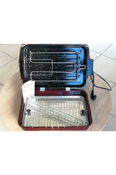 UğurKatmer Uğur Krom Rezistanslı Emaye Elektrikli Izgara ürün görseli 1