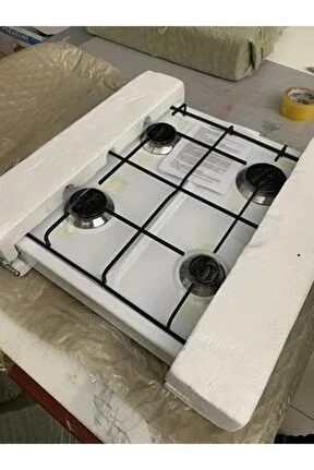 YiğitHome Set Üstü Lpg Ocak 4 Gözlü emaye 4 Lü Ocak Tüp Uyumlu ürün görseli 1