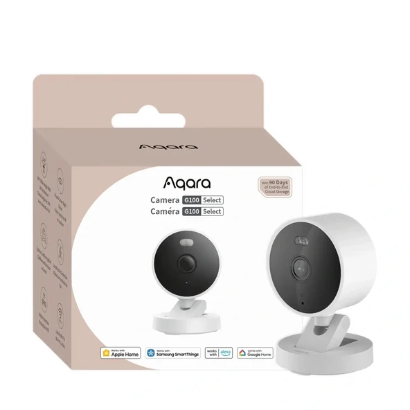 AQARA G100 KAMERA BEYAZ CH-C08D-B - Resim 3