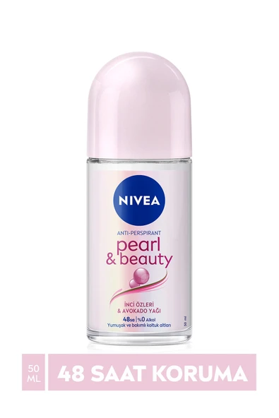 Nivea Kadın Roll On Deodorant Pearl & Beauty 50ml,48 Saat Anti-perspirant Koruma ürün görseli 1