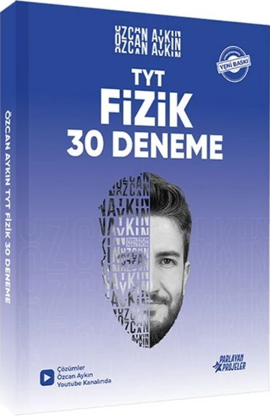 Özcan Aykın TYT Fizik Tamamı Video Çözümlü 30 Deneme ürün görseli 1