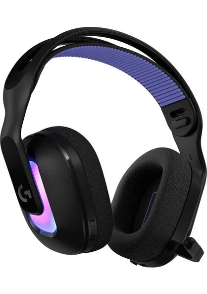 Logitech G522 LIGHTSPEED LIGHTSYNC RGB Kablosuz Bluetooth Oyuncu Kulaklığı - Siyah ürün görseli 1