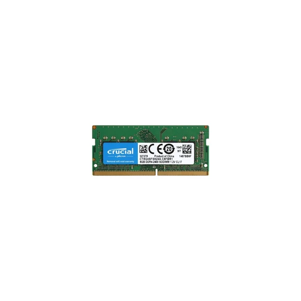 Crucial 8 GB 2400 MHz SODIMM CL17 CT8G4SFS824A DDR4 Ram ürün görseli 1