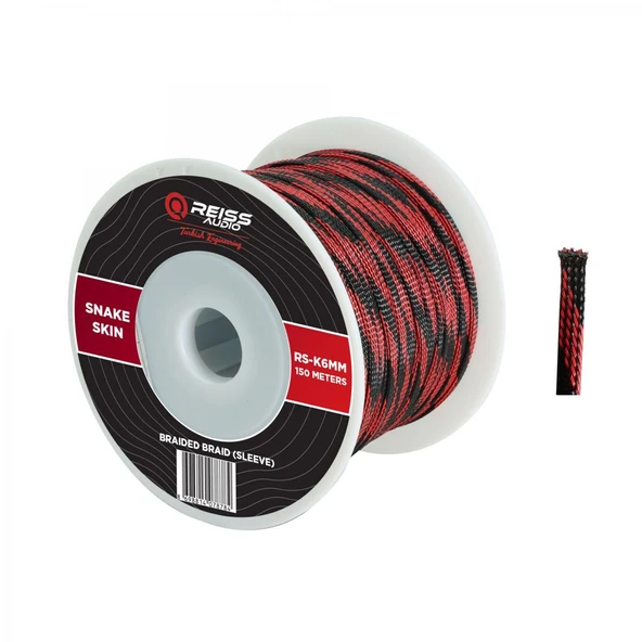Reiss Audio RS-K6MM Kablo Çorabı 150 Metre 6mm ürün görseli 1