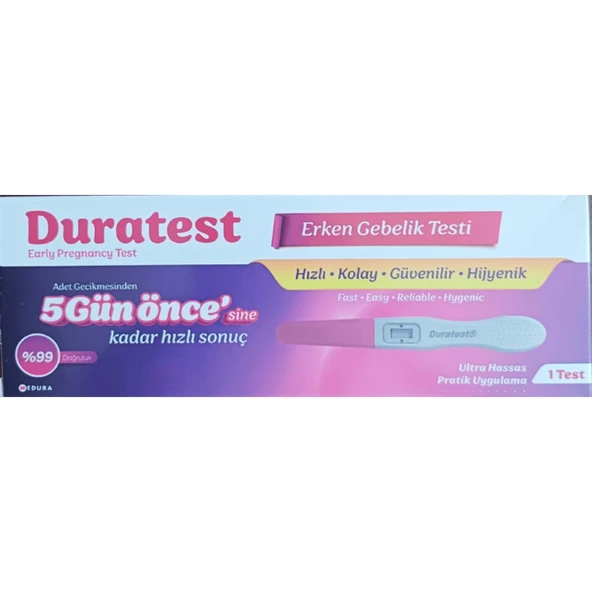 DURATEST - ERKEN GEBELİK TESTİ ürün görseli 1