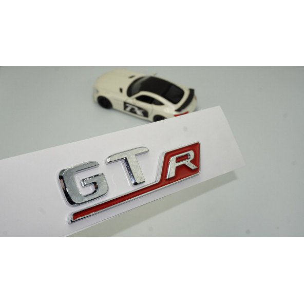 DK Benz GT R Krom Kırmızı Abs 3m 3d Bagaj Logo Amblem ürün görseli 1
