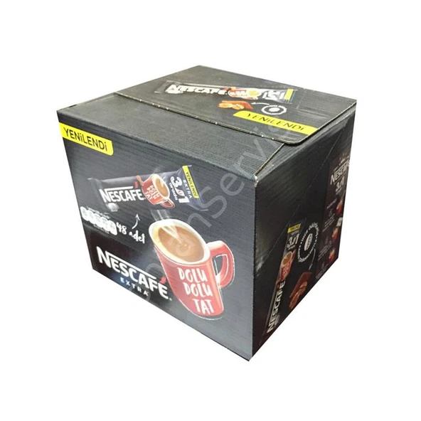 Nestle Nescafe 3ü1 Arada Extra 48 Adet 16,5gr phnx 12379703(600.20.30.0005) ürün görseli 1