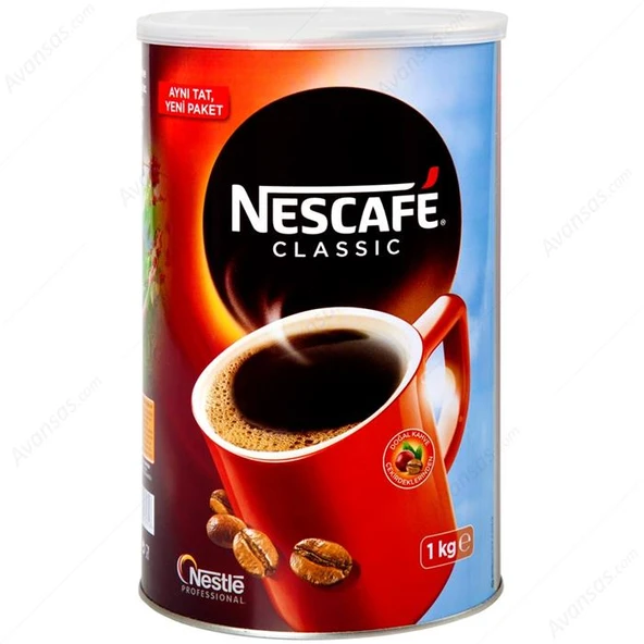 Nestle Nescafe Classıc Teneke 1kg 12392489 12498219(600.20.30.0010) ürün görseli 1