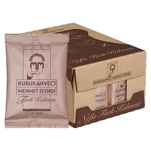 Mehmet Efendi Kahve 100 Gr Kolide 25 Paket Var(600.20.20.0001) ürün görseli 1