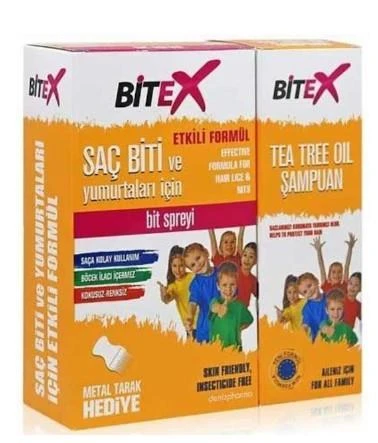 Bitex Bit Spreyi 100 ml + Şampuan 150 ml - Çelik Tarak Hediyeli ürün görseli 1
